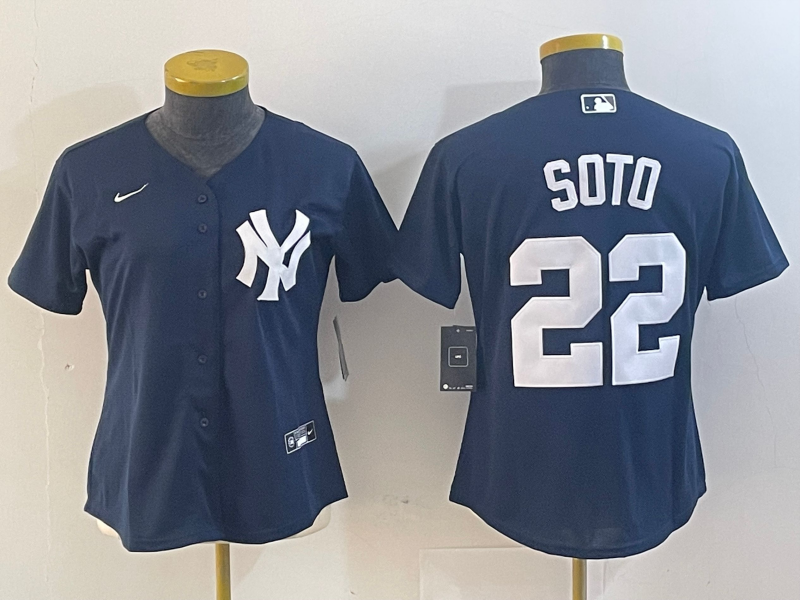 Women's Juan Soto New York Yankees  Player Navy Jersey