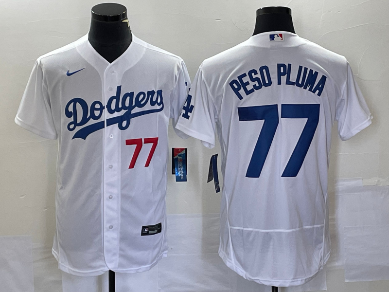 Men's Peso Pluma Los Angeles Dodgers Jersey