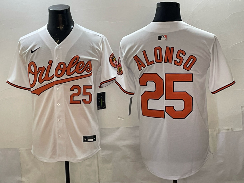 Men's Pete Alonso Baltimore Orioles Player Jersey