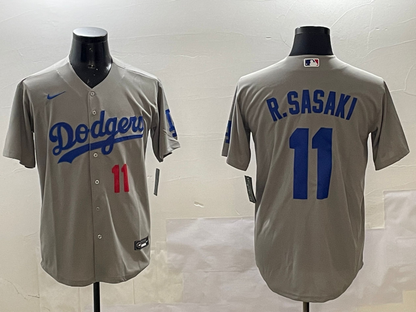 Men's Rōki Sasaki Los Angeles Dodgers Player Jersey