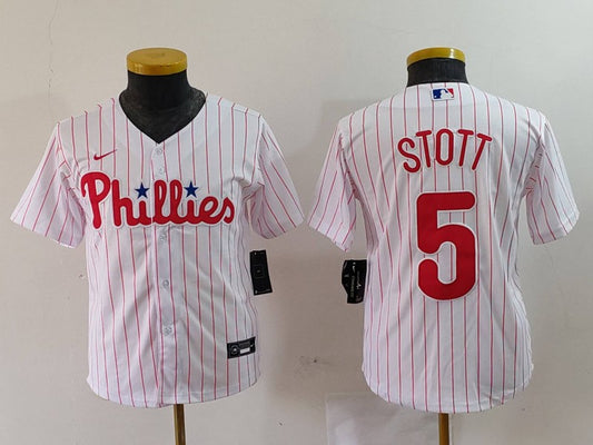 Youth Bryson Stott Philadelphia Phillies Player Jersey