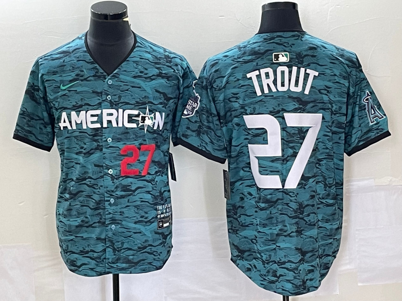 Youth Mike Trout American League  2023  All-Star Game Player Player Jersey