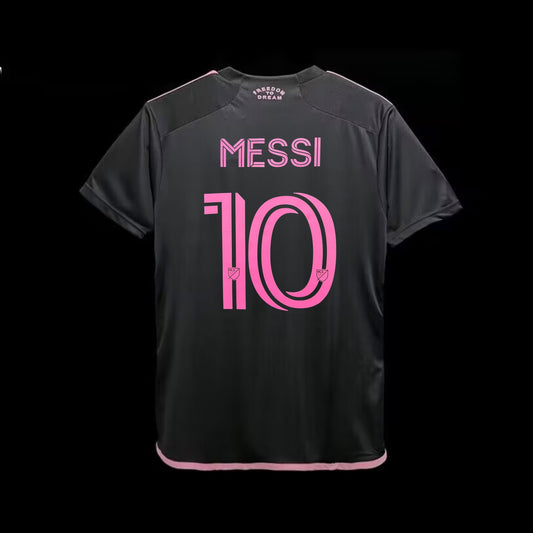 Men's Inter Miami CF Lionel Messi Black 2023 La Noche Jersey