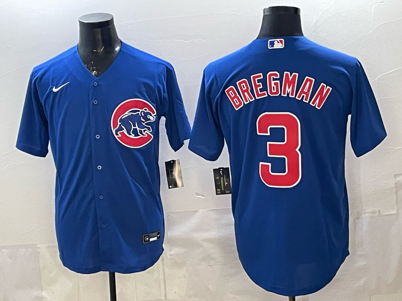 Men's Alex Bregman Chicago Cubs Player Jersey