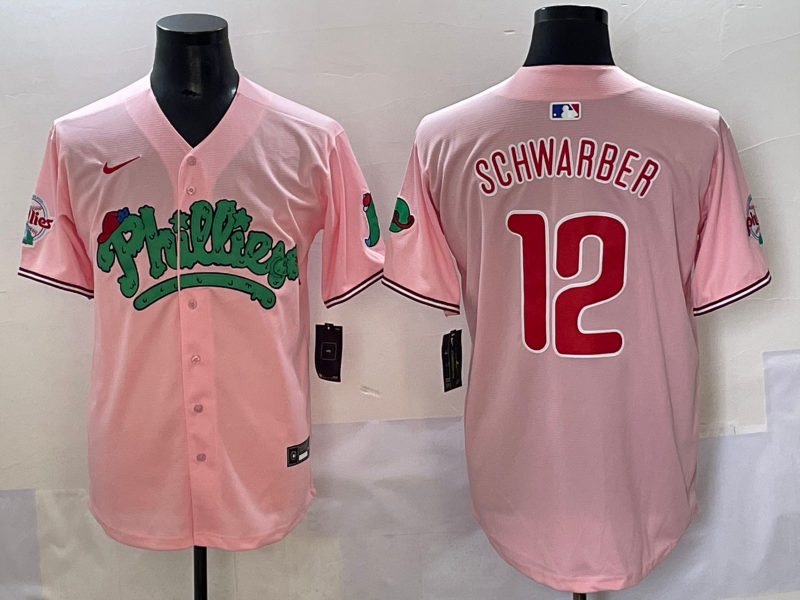 Men's Kyle Schwarber Philadelphia Phillies Player New Jerseys