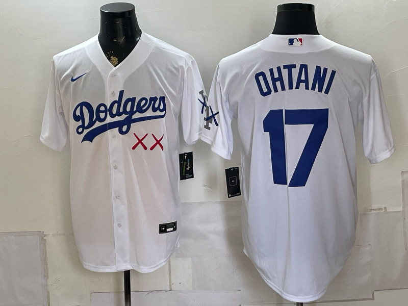 Men's Los Angeles Dodgers  Shohei Ohtani  x KAWS  Stadium Jersey
