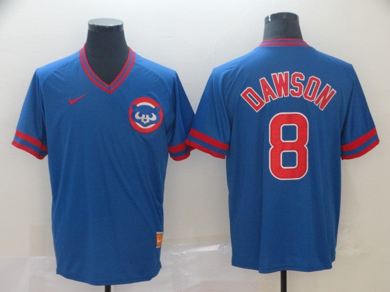 Men's Chicago Cubs Dansby Swanson Retro Jersey