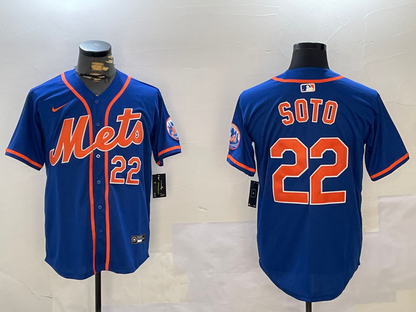 Men's New York Mets Juan Soto Limited Player Jersey