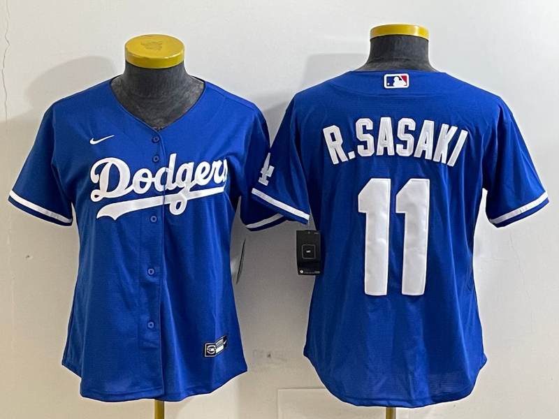 Women's Los Angeles Dodgers Rōki Sasaki Player Jersey