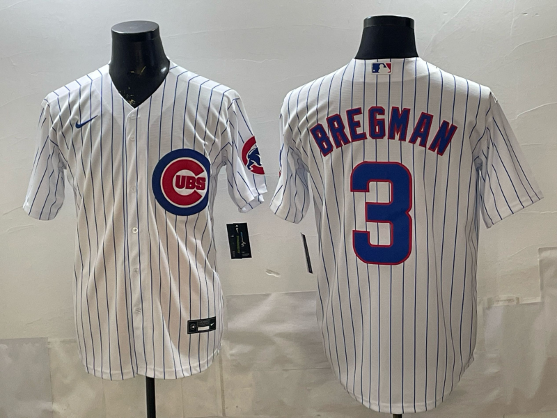 Men's Alex Bregman Chicago Cubs Player Jersey