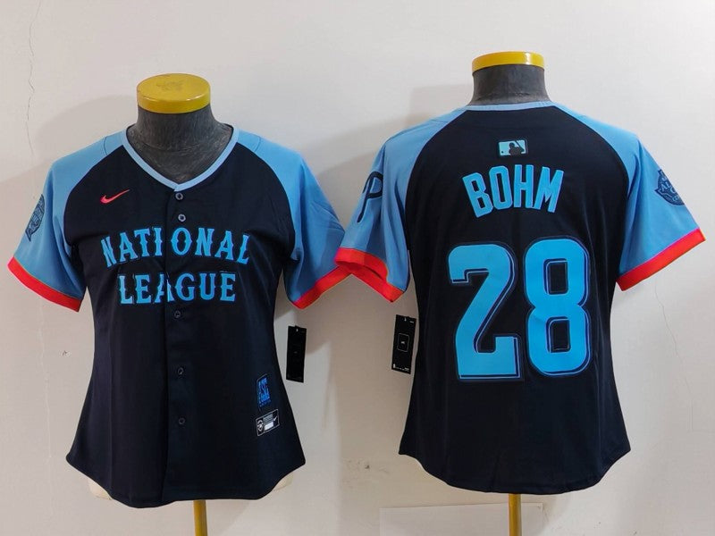 Women's National League Alec Bohm Navy 2024 All-Star Game Player Jersey