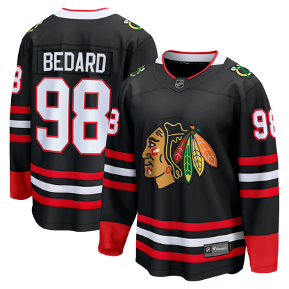 Men's Chicago Blackhawks C Bedard Jersey