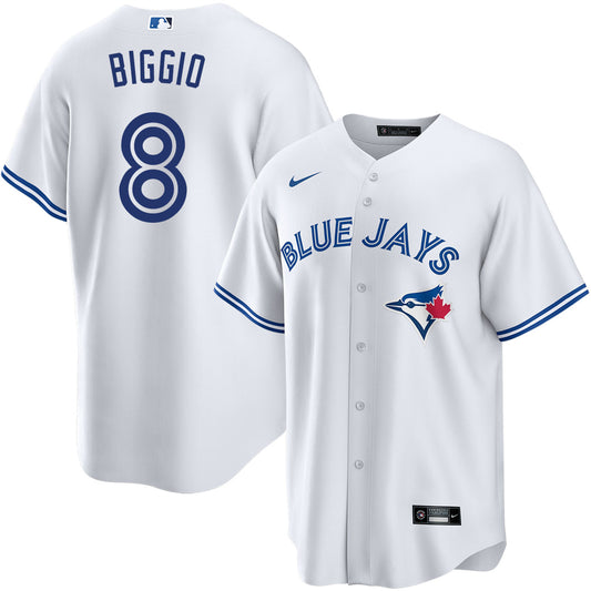 Cavan Biggio Toronto Blue Jays Player White Jersey