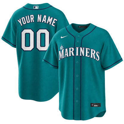 Men's Seattle Mariners  Replica Custom Jersey