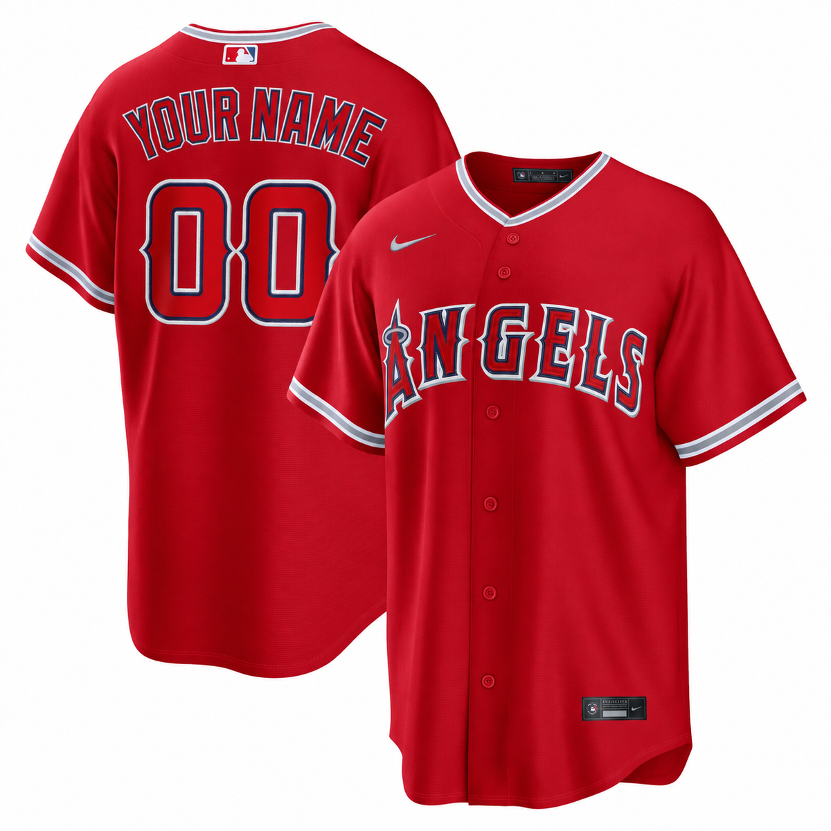 Men's Los Angeles Angels  Replica Custom Jersey