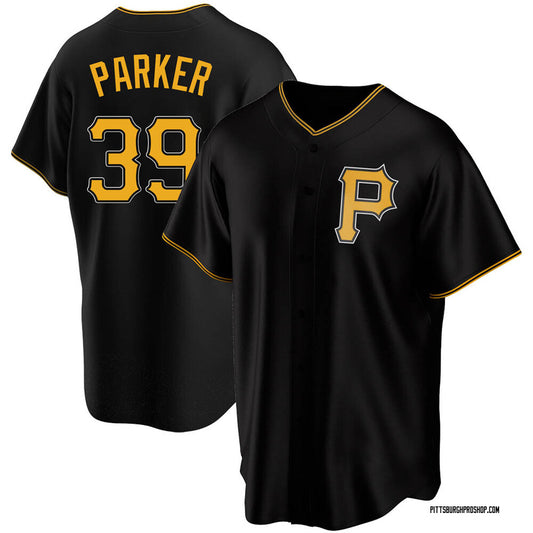 Men's Pittsburgh Pirates DAVE PARKER Black Player Jersey