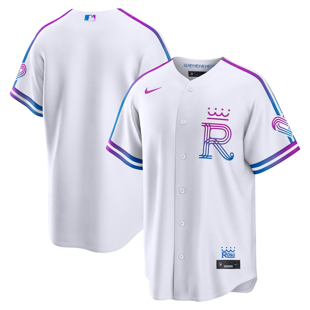 Men's Kansas City Royals White 2026 City Connect Stadium Jersey