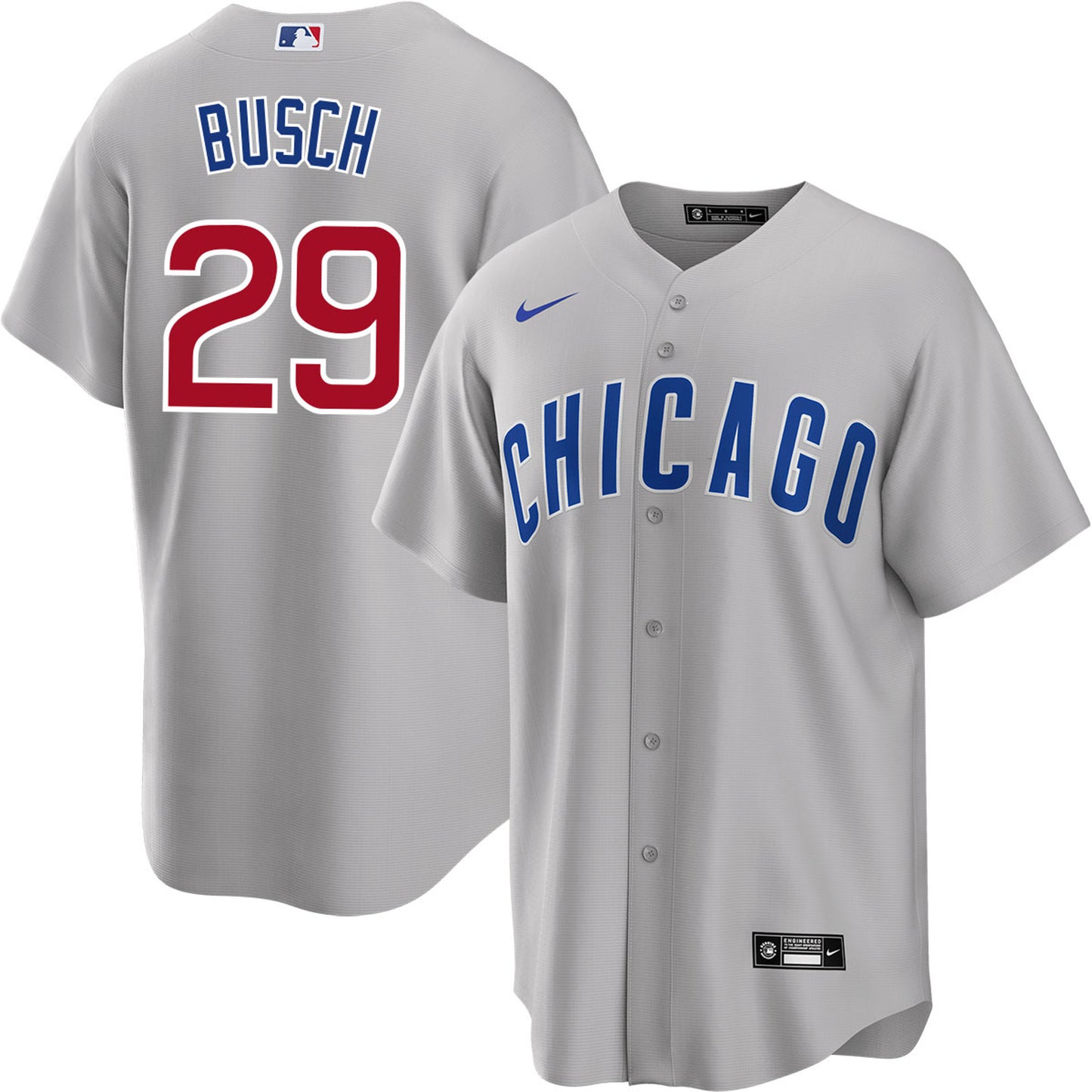 Men's  Chicago Cubs Michael Busch Player Jersey