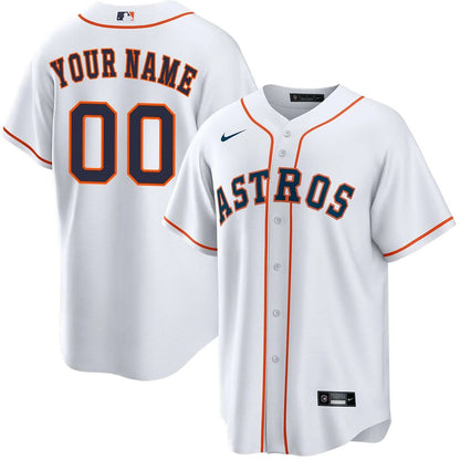 Men's Houston Astros  Replica Custom Jersey