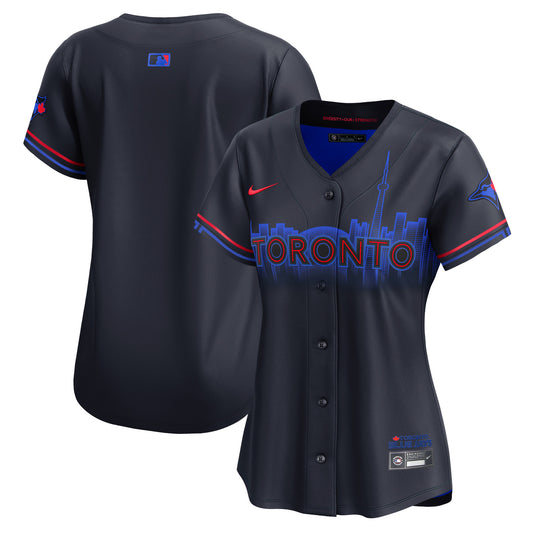 Women's Toronto Blue Jays Navy 2024 City Connect Jersey