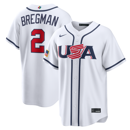 Men's Alex Bregman USA Baseball 2026 World Baseball Classic Jersey