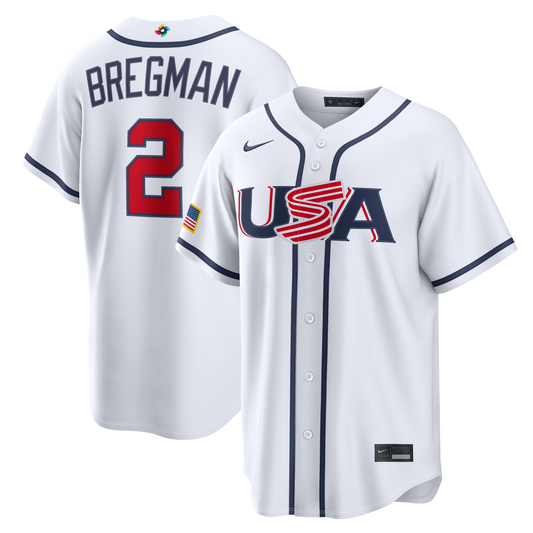 Men's Alex Bregman USA Baseball 2026 World Baseball Classic Jersey