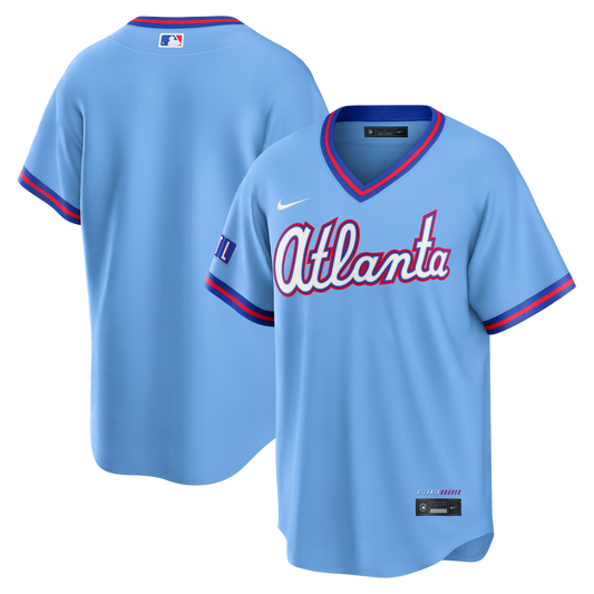 Men's Atlanta Braves Powder Blue 2026 City Connect Stadium Jersey