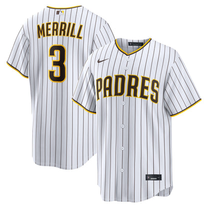 Men's San Diego Padres Jackson Merrill Player Jersey