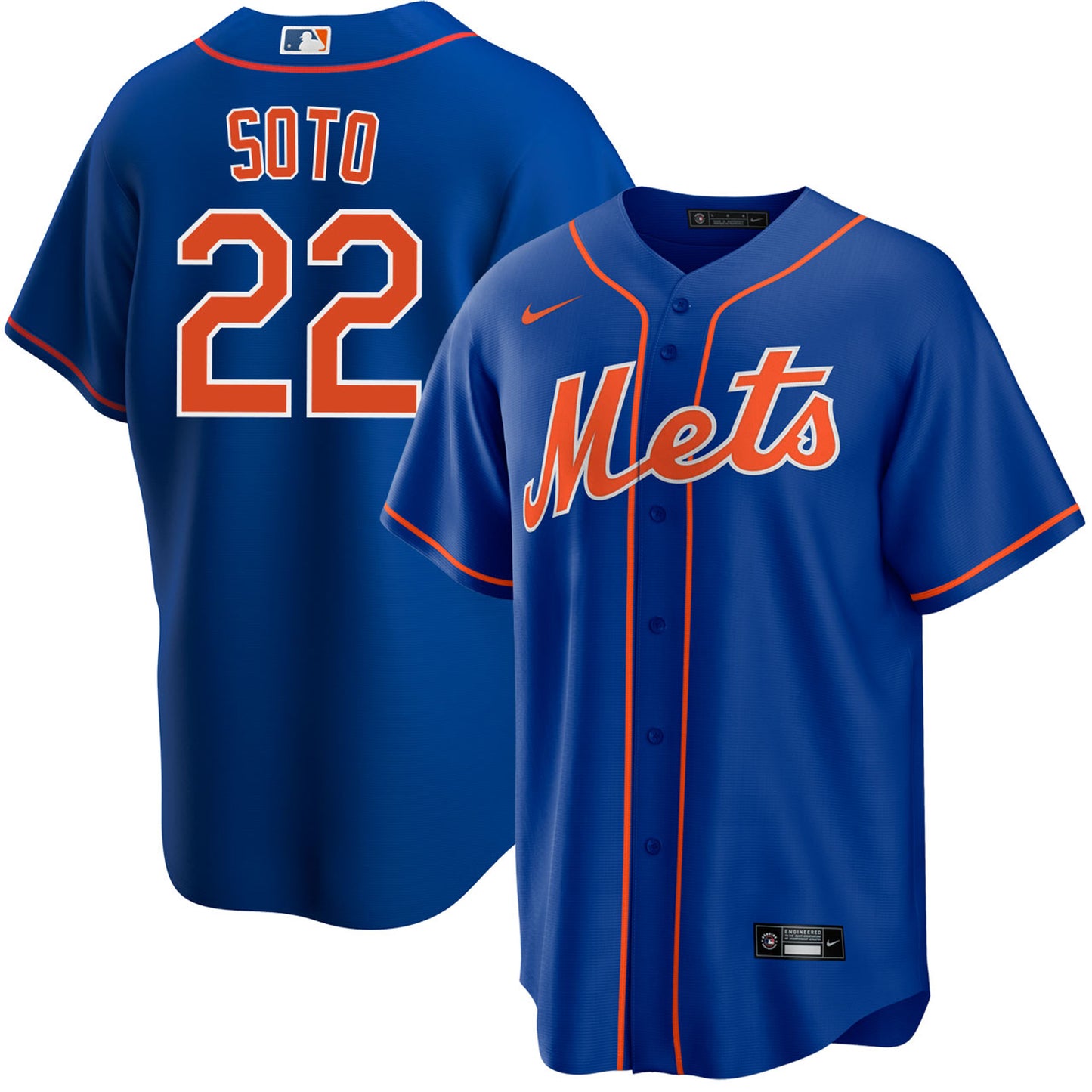 Men's New York Mets Juan Soto #22 Player Jersey