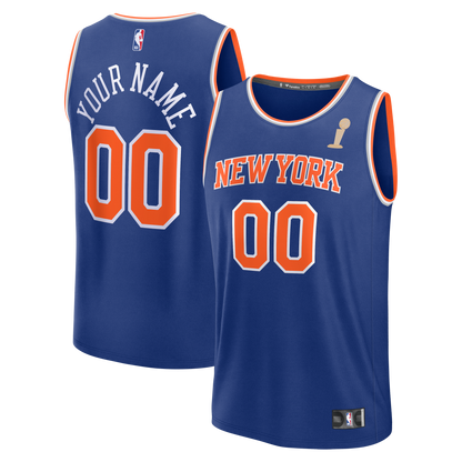 Men's New York Knicks 2026 NBA Finals Champions CUSTOM Jersey