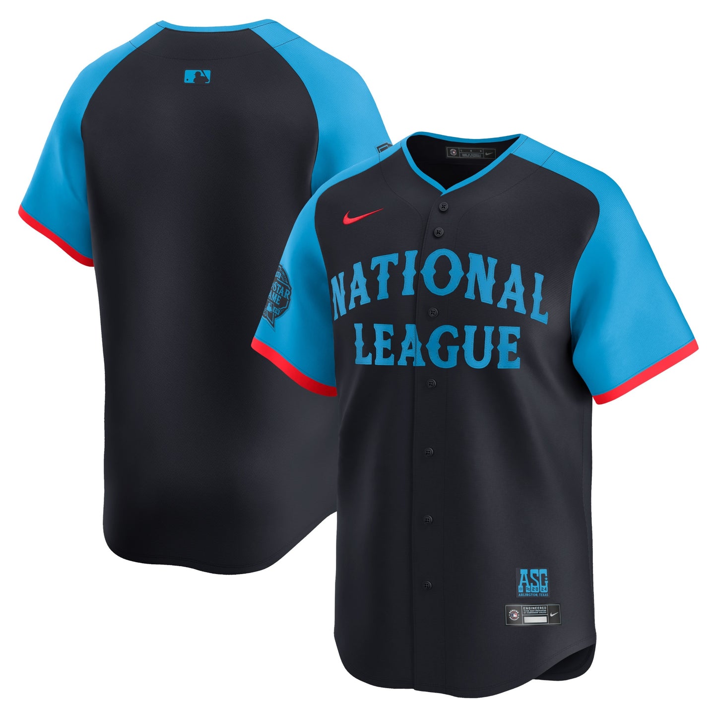 Men's National League Navy 2024 All-Star Game Jersey