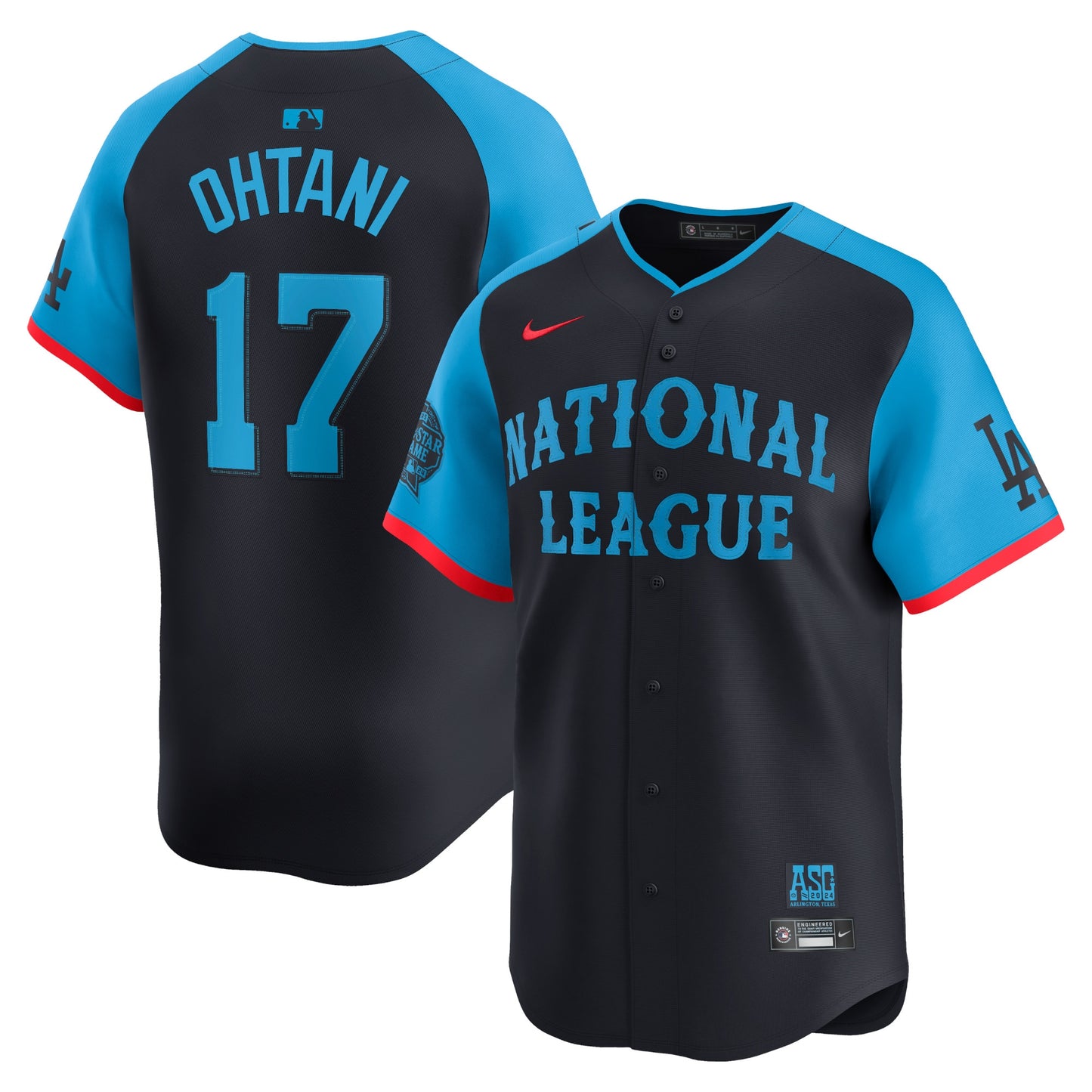 Men's National League Shohei Ohtani Navy 2024 All-Star Game Player Jersey