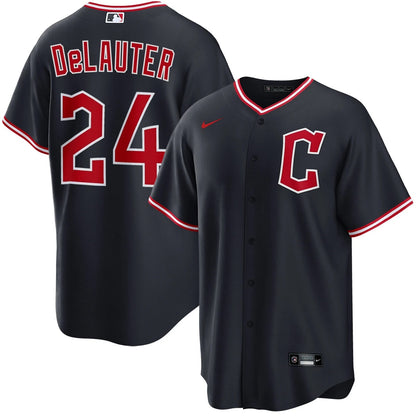 Men's Cleveland Guardians Chase DeLauter Player Jersey