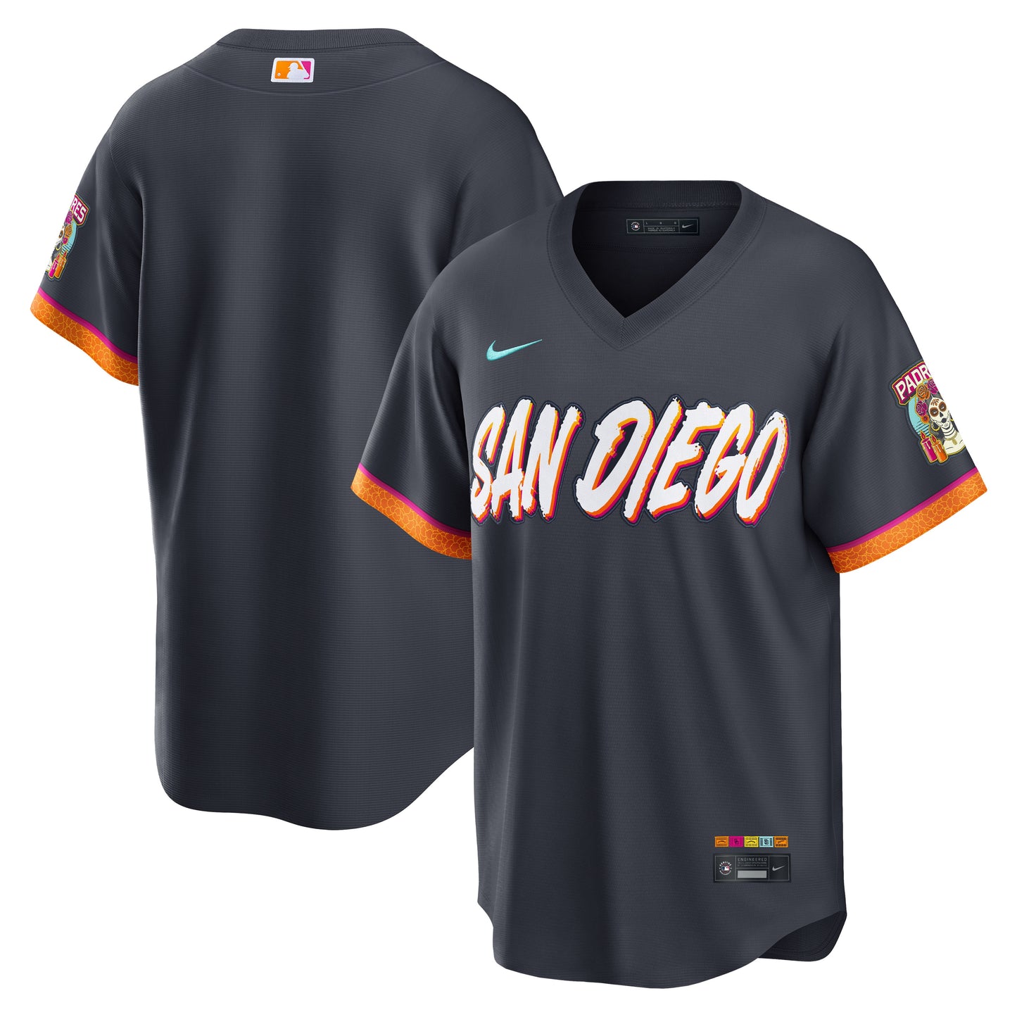 Men's San Diego Padres Obsidian 2026 City Connect Stadium Jersey