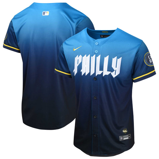 YOUTH Philadelphia Phillies Blue 2024 City Connect Jersey
