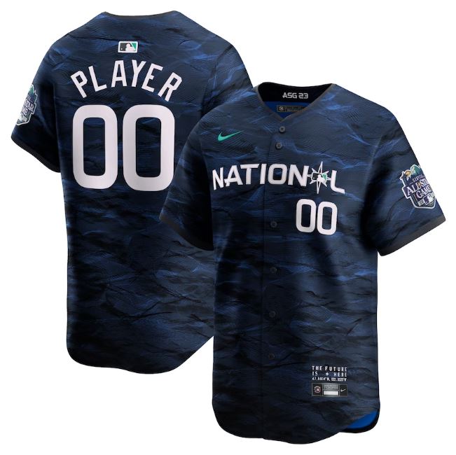 National League  2023  All-Star Game "Player_Name" Player Jersey - Royal