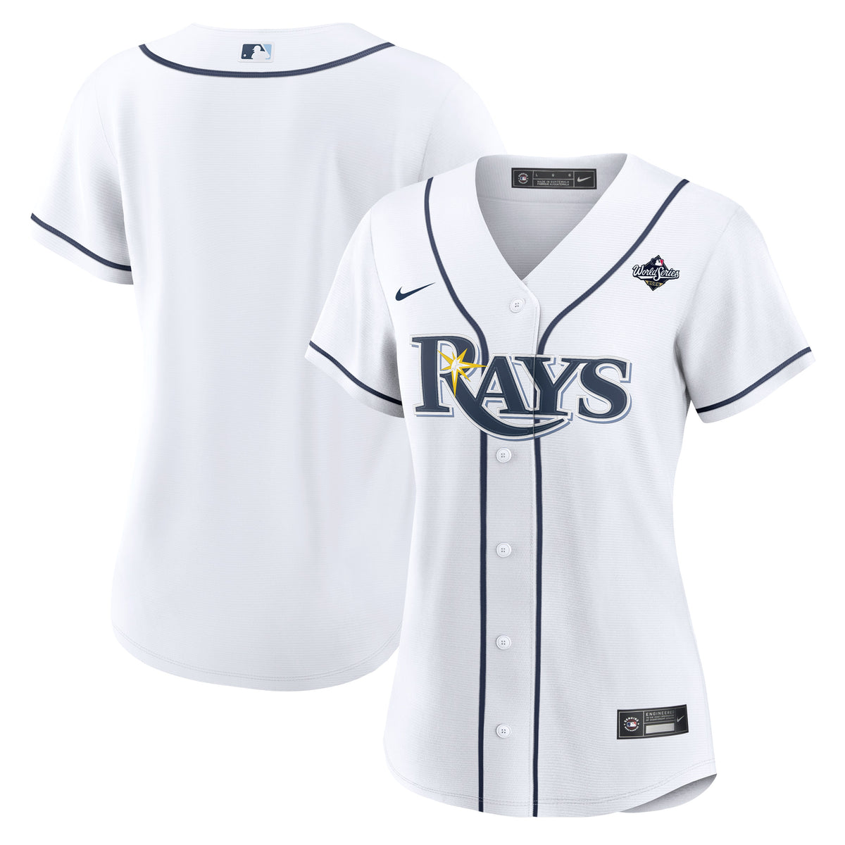 Women's Tampa Bay Rays  White 2026 World Series Home Jersey