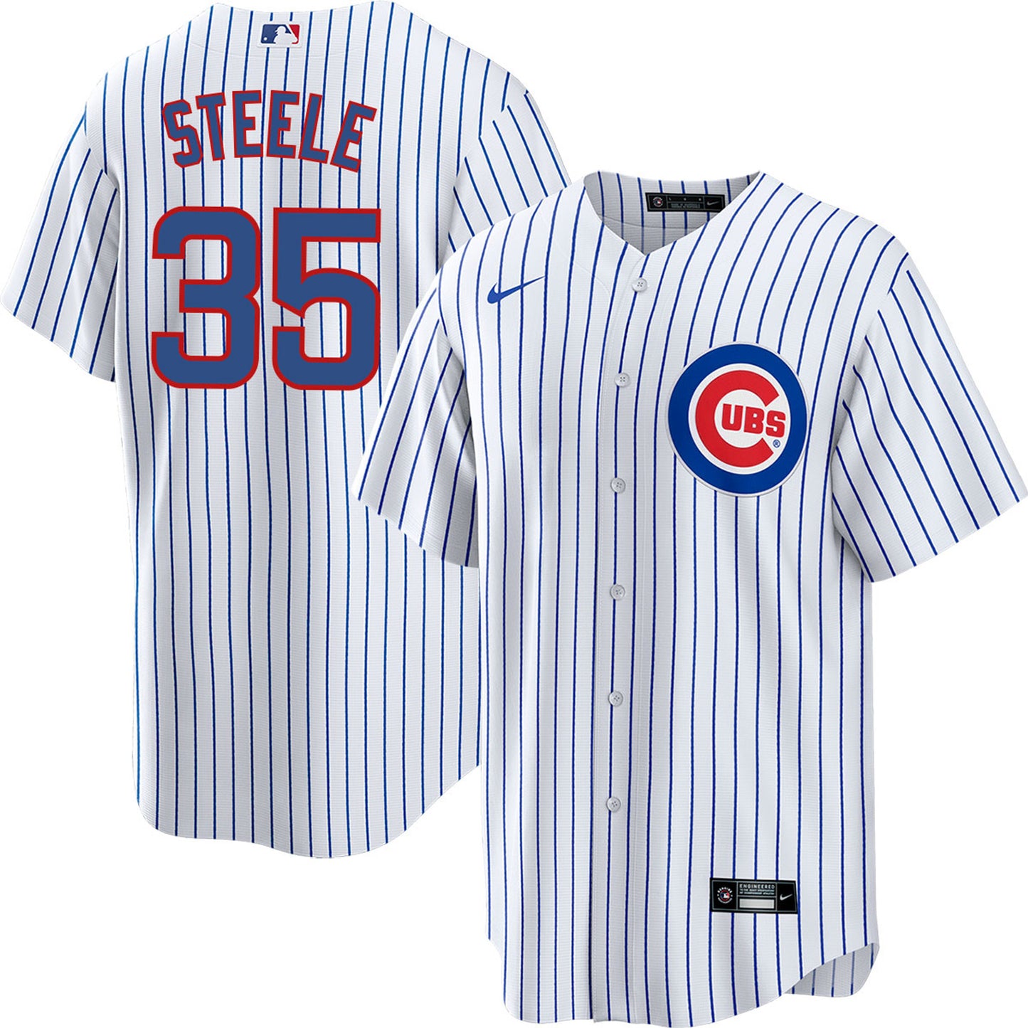 Men's  Chicago Cubs Justin Steele Player Jersey