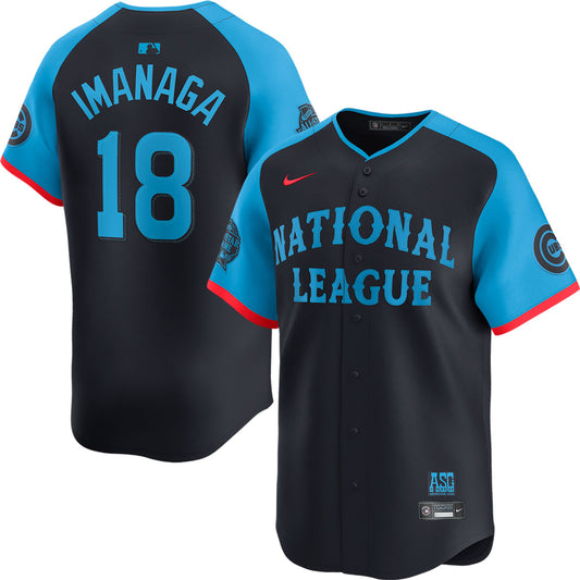 Men's Shota Imanaga National League  Navy 2024 All-Star Game Player Jersey