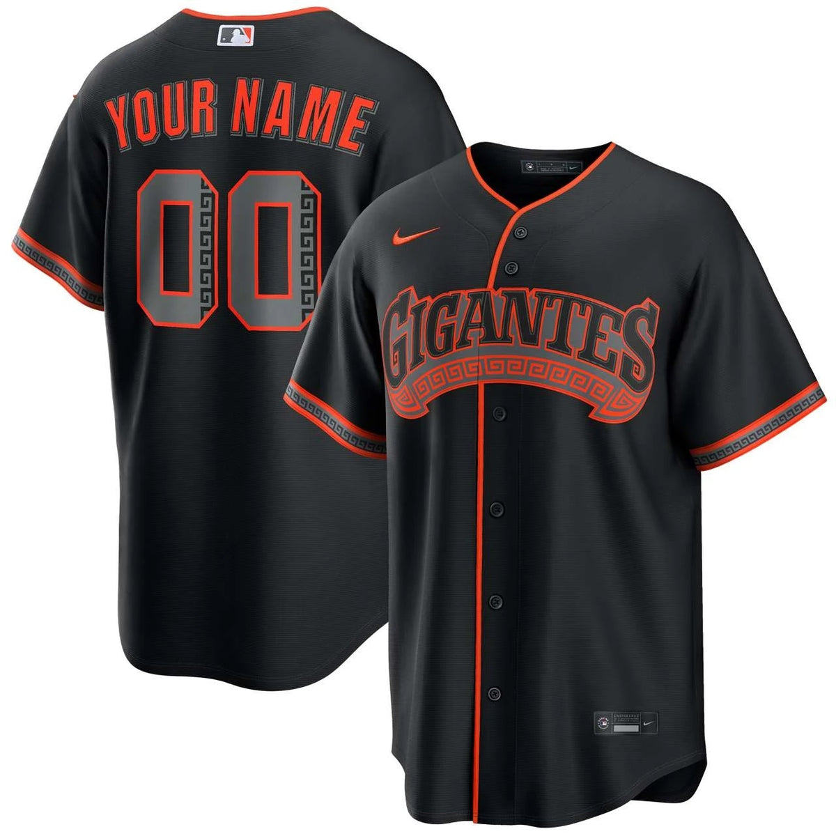 Men's San Francisco Giants Replica Custom Jersey