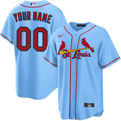 Men's St. Louis Cardinals  Replica Custom Jersey