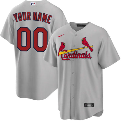 Men's St. Louis Cardinals  Replica Custom Jersey