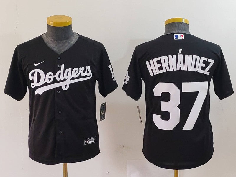 Youth Los Angeles Dodgers Teoscar Hernández Player Jersey