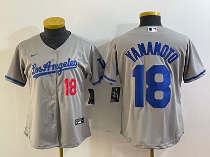 Women's Yoshinobu Yamamoto Los Angeles Dodgers  Player Jersey