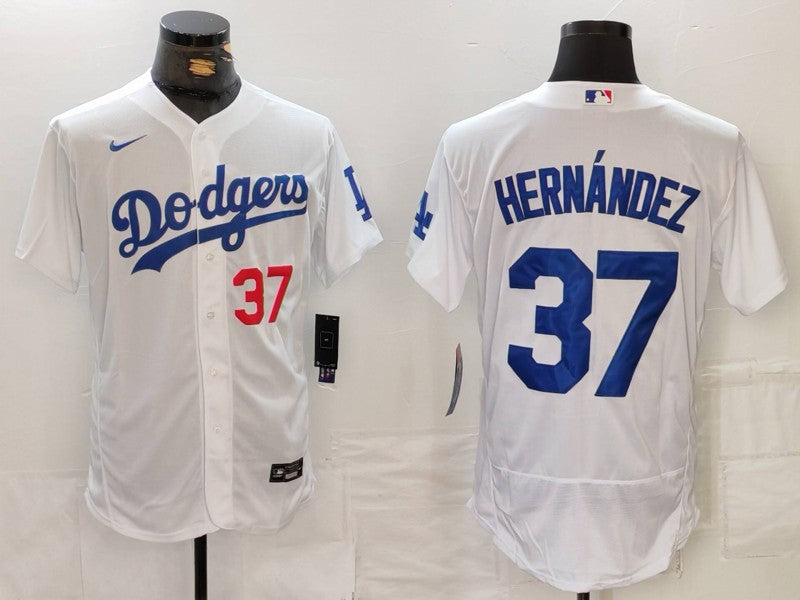 Men's Los Angeles Dodgers Teoscar Hernández Player Authentic Jersey