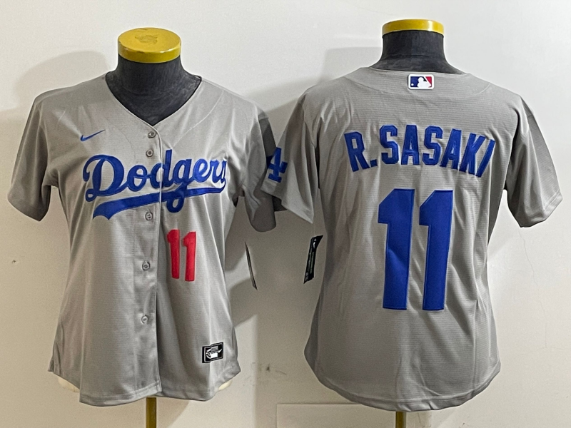 Women's Rōki Sasaki Los Angeles Dodgers Player Jersey