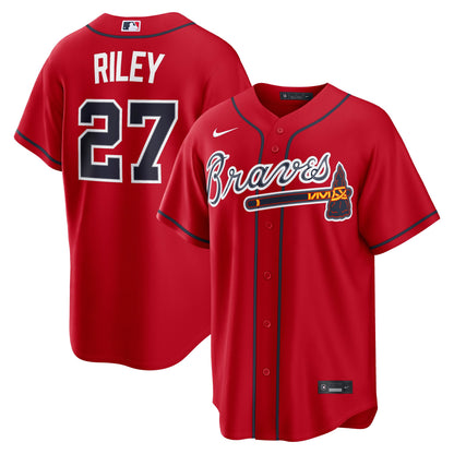 Men’s Austin Riley Atlanta Braves Atliens Player Jersey