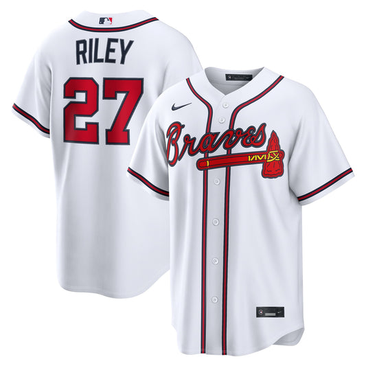Men’s Austin Riley Atlanta Braves Atliens Player Jersey