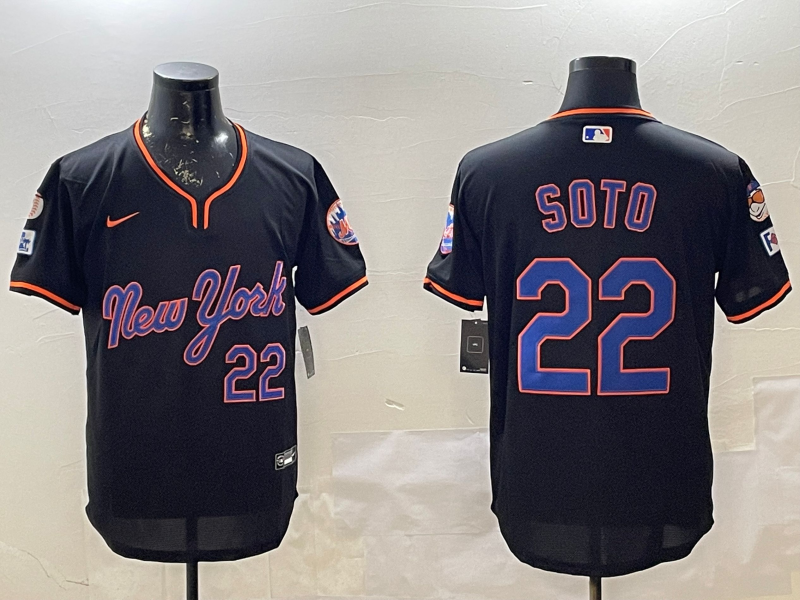 Men's Juan Soto New York Mets Player 2025 Road Jersey