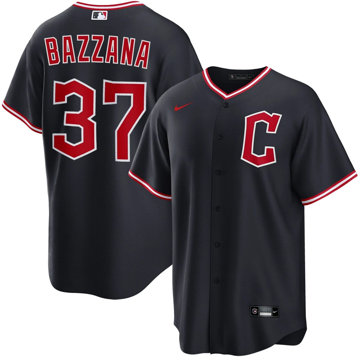 Men's Cleveland Guardians Travis Bazzana Player Jersey